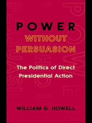 cover image of Power without Persuasion